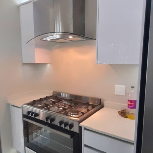 Kitchen with Gola handle system